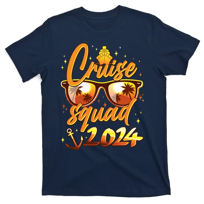 Cruise Squad 2024 Family Friends Vacation T-Shirt