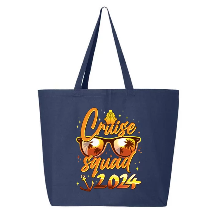 Cruise Squad 2024 Family Friends Vacation 25L Jumbo Tote