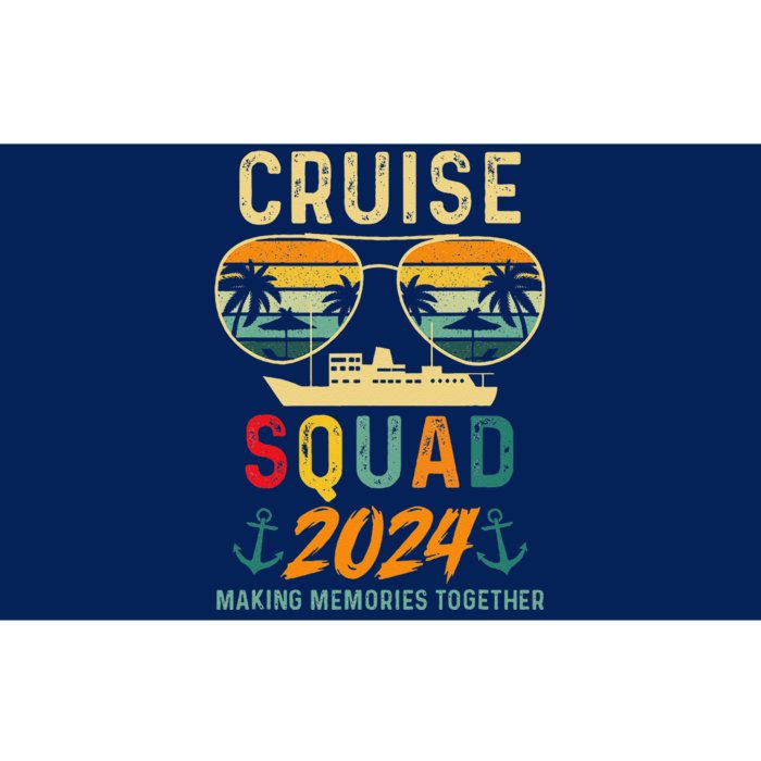 Cruise Squad 2024 Family Vacation Matching Group Summer Bumper Sticker