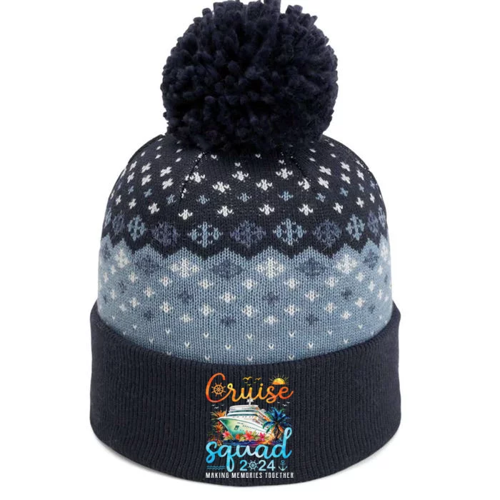 Cruise Squad 2024 Family Group Matching Summer Vacation The Baniff Cuffed Pom Beanie