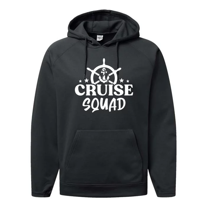 Cruise Squad 2024 Family Matching Vacation Performance Fleece Hoodie