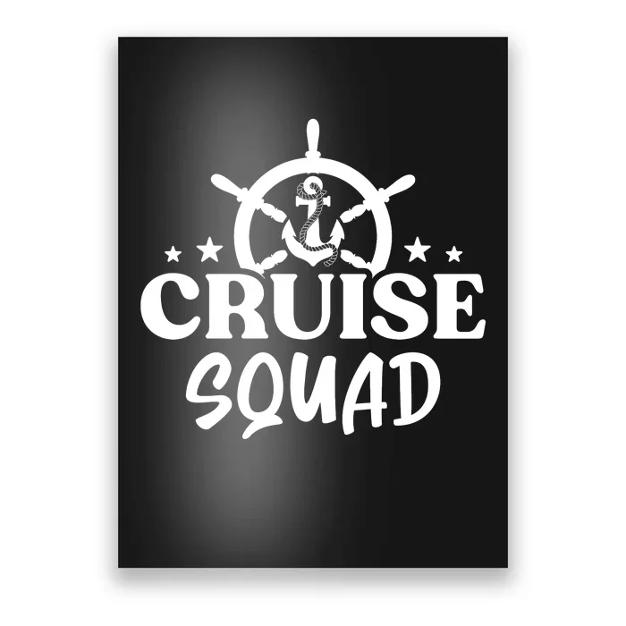 Cruise Squad 2024 Family Matching Vacation Poster