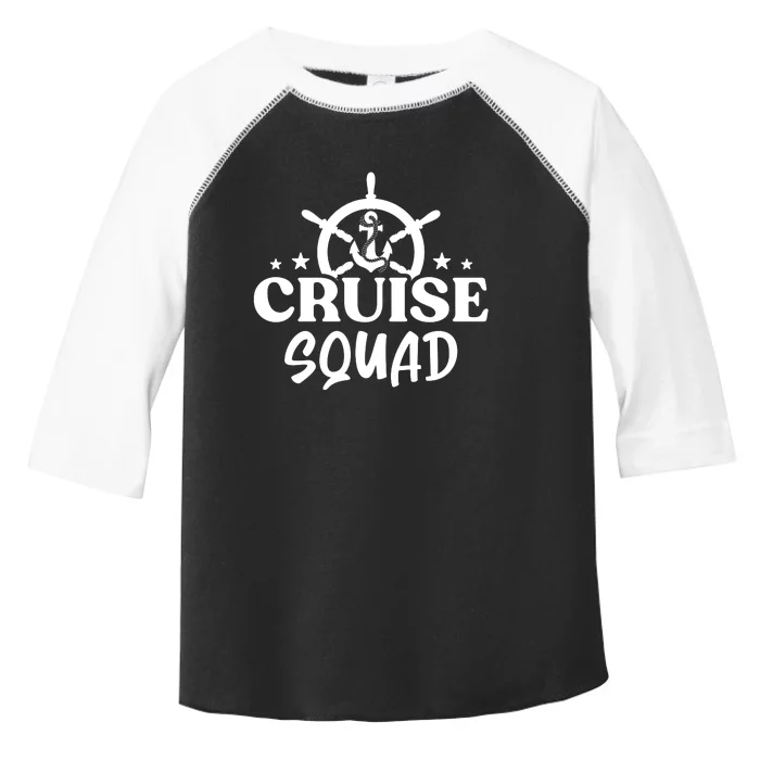 Cruise Squad 2024 Family Matching Vacation Toddler Fine Jersey T-Shirt