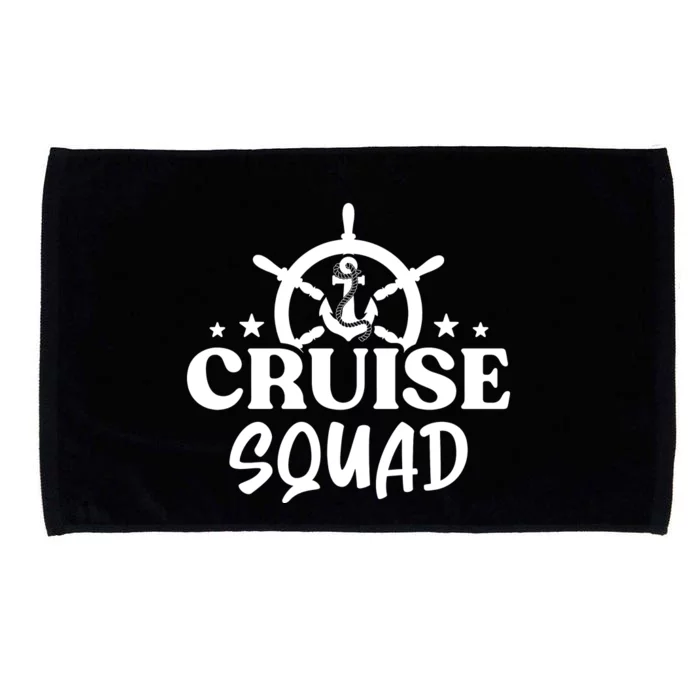 Cruise Squad 2024 Family Matching Vacation Microfiber Hand Towel