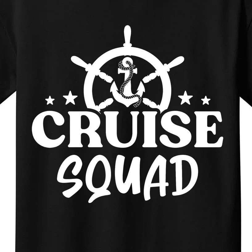 Cruise Squad 2024 Family Matching Vacation Kids T-Shirt