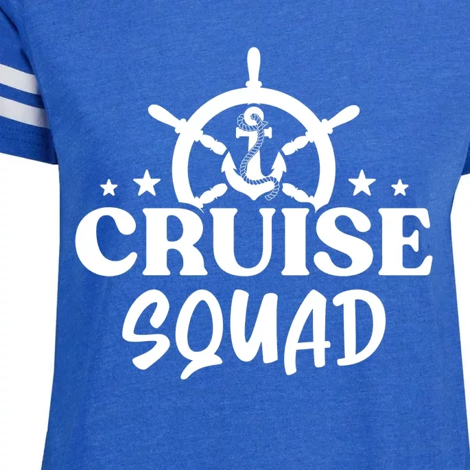 Cruise Squad 2024 Family Matching Vacation Enza Ladies Jersey Football T-Shirt