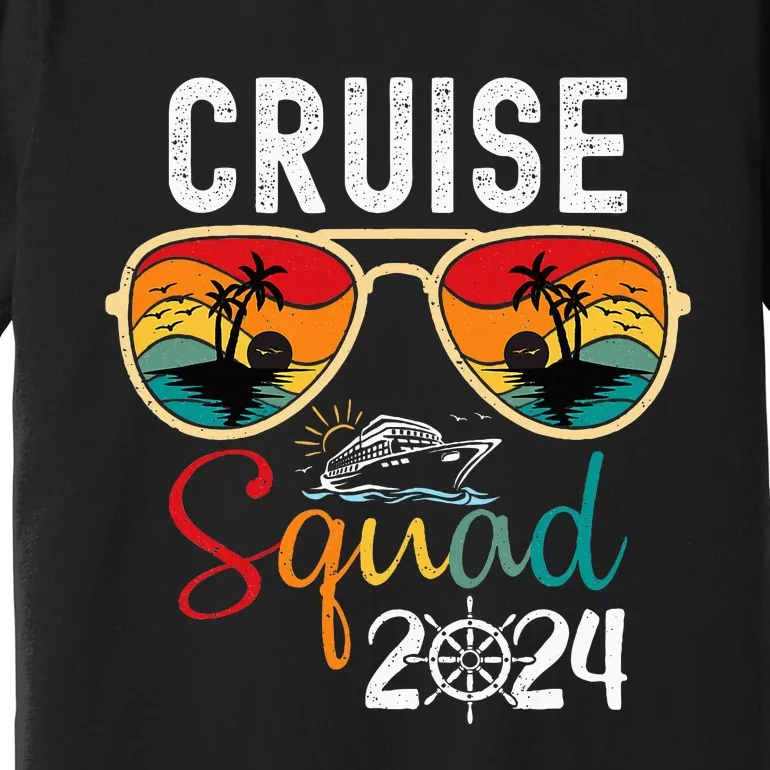 Cruise Squad 2024 Summer Beach Vacation Premium T-Shirt