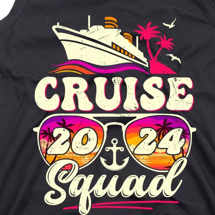 Cruise Squad 2024 Family Vacation Matching Family Group Tank Top