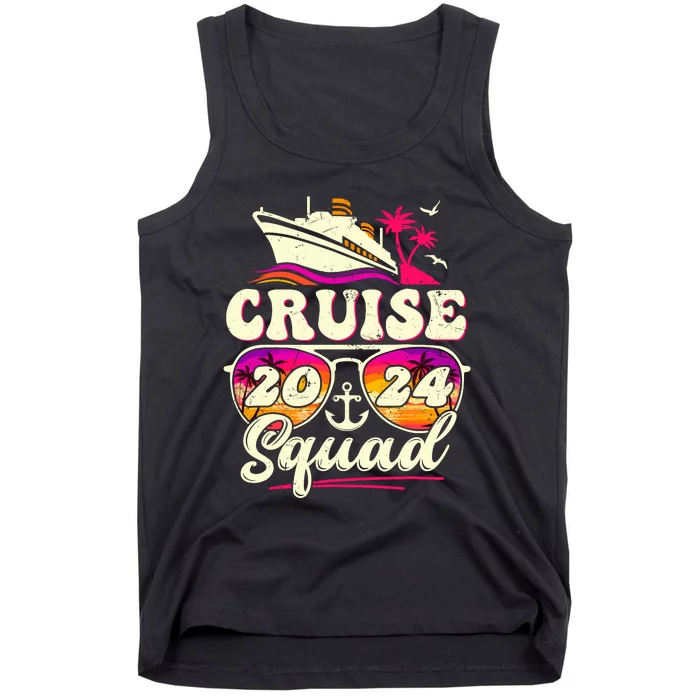 Cruise Squad 2024 Family Vacation Matching Family Group Tank Top