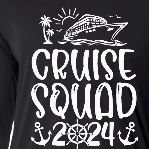 Cruise Squad 2024 Vacation Matching Family Cooling Performance Long Sleeve Crew