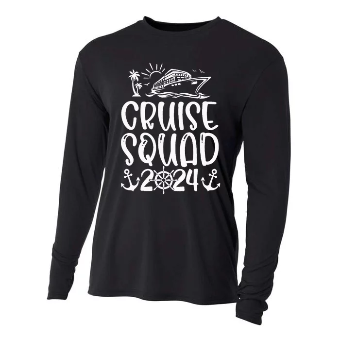 Cruise Squad 2024 Vacation Matching Family Cooling Performance Long Sleeve Crew