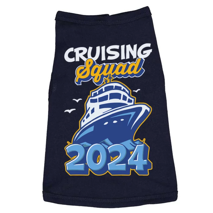 Cruising Squad 2024 Vacation Trip Party Ship Cruise Doggie Tank