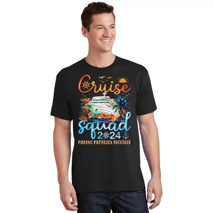 Cruise Squad 2024 Summer Vacation Matching Family Group T-Shirt