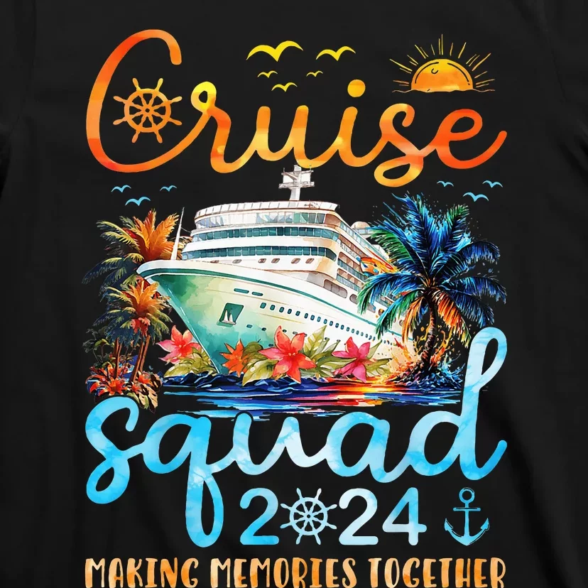 Cruise Squad 2024 Summer Vacation Matching Family Group T-Shirt