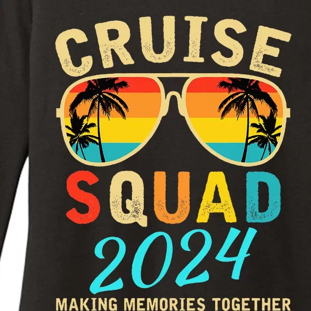 Cruise Squad 2024 Summer Vacation Matching Family Group Womens CVC Long Sleeve Shirt