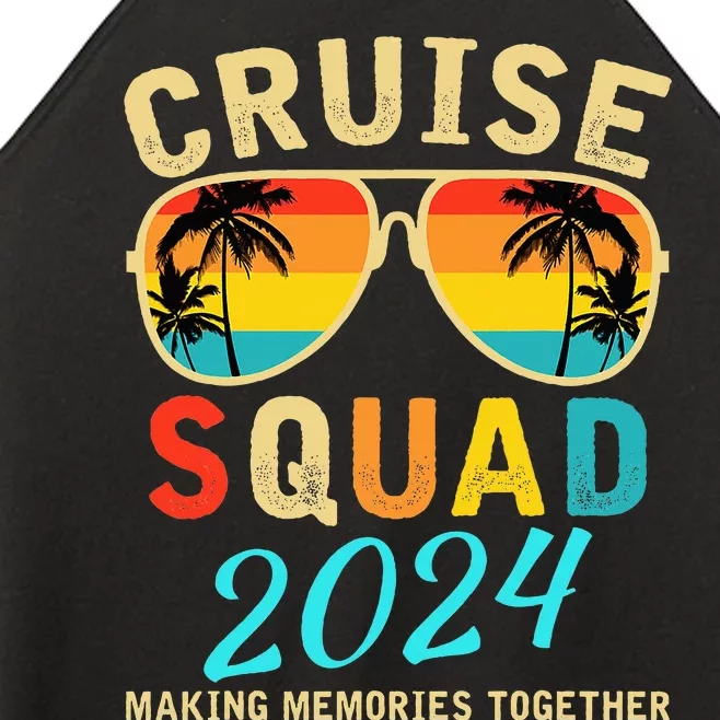 Cruise Squad 2024 Summer Vacation Matching Family Group Women’s Perfect Tri Rocker Tank