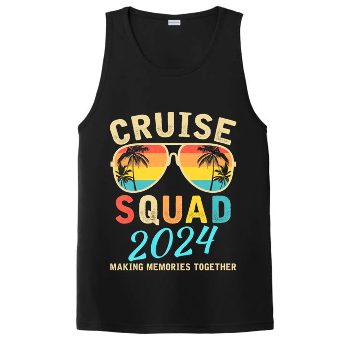 Cruise Squad 2024 Summer Vacation Matching Family Group Performance Tank