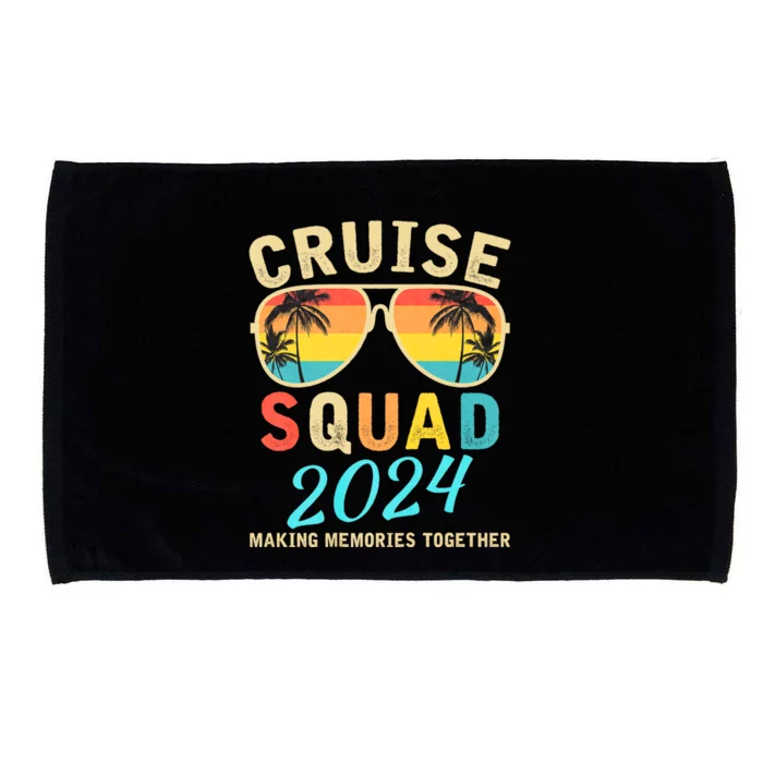 Cruise Squad 2024 Summer Vacation Matching Family Group Microfiber Hand Towel