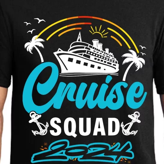 Cruise Squad 2024 Matching Family Vacation Pajama Set