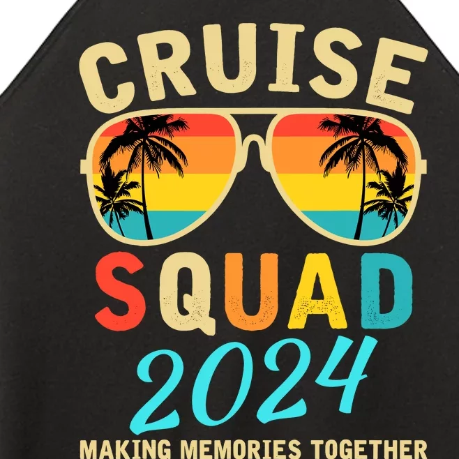 Cruise Squad 2024 Summer Vacation Matching Family Group Women’s Perfect Tri Rocker Tank