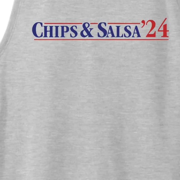 Chips & Salsa 2024 Ladies Tri-Blend Wicking Tank