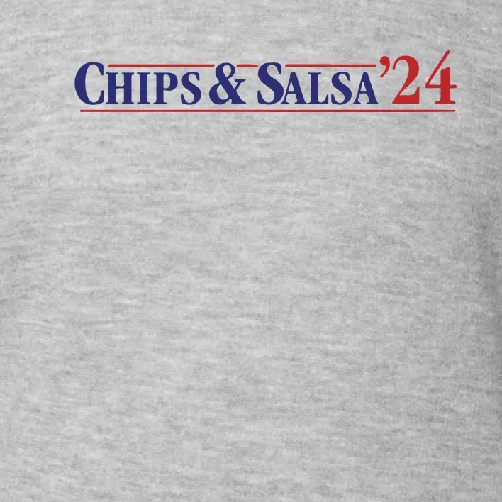 Chips & Salsa 2024 Toddler Sweatshirt