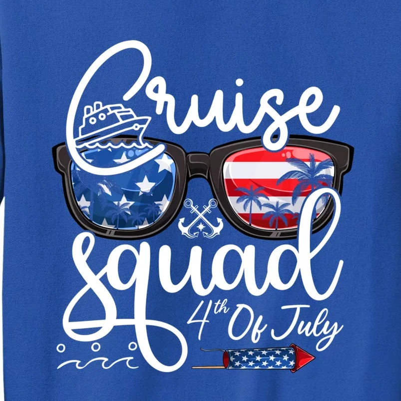 Cruise Squad 4Th Of July Vacation Matching Family Cruise Gift Sweatshirt