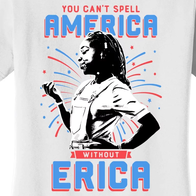 Can't Spell America Without Erica Retro Women's T-Shirt