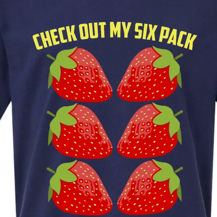 Cool Strawberry Art For Strawberry Fruit Lover Check Out My Six Pack Sueded Cloud Jersey T-Shirt