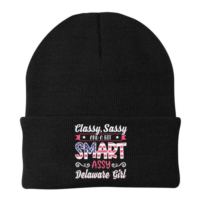 Classy Sassy And A Bit Smart Assy Delaware Girl Knit Cap Winter Beanie