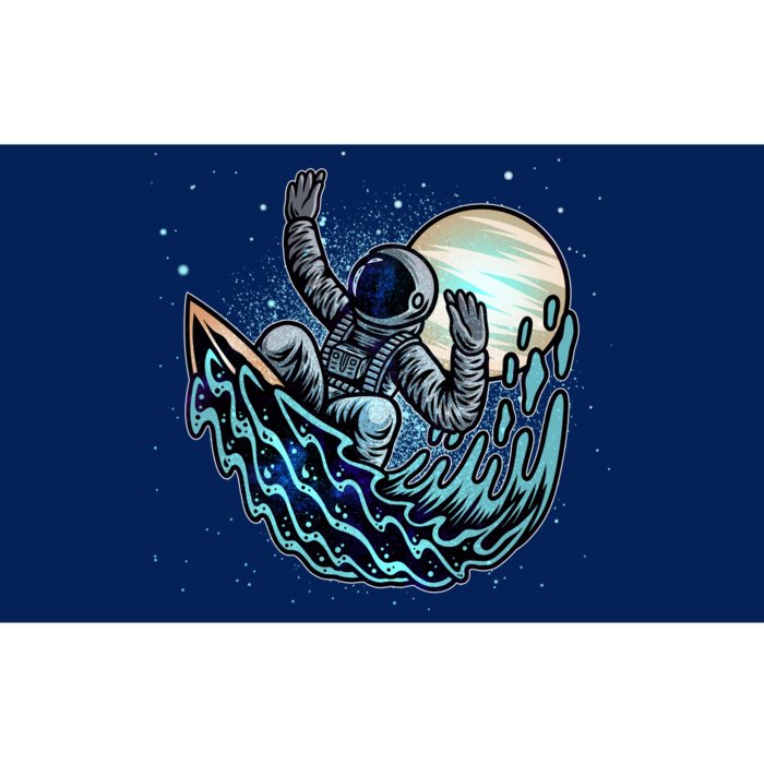 Cool Space Astronaut Surfing the Galaxy Bumper Sticker