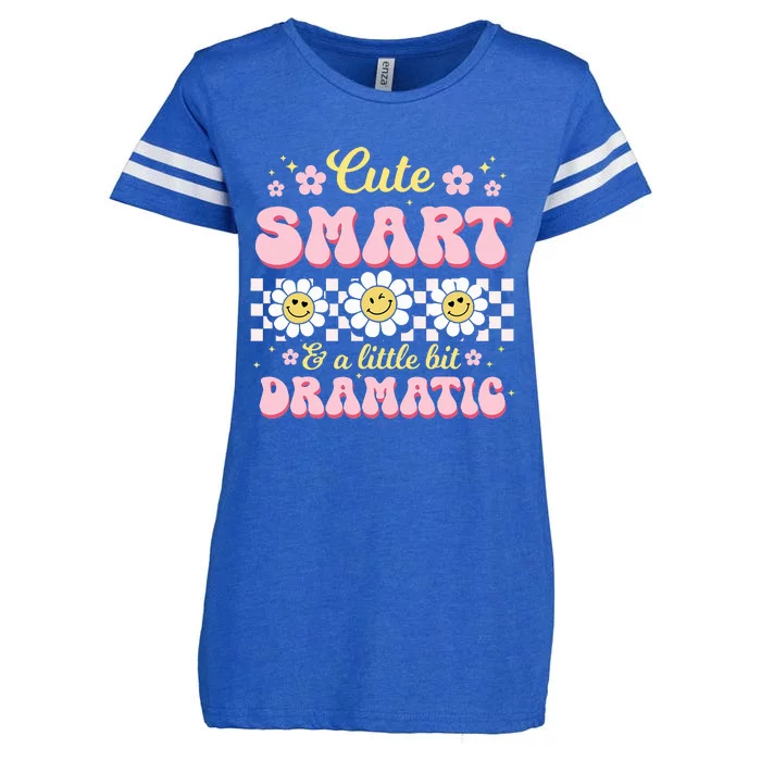 Cute Smart And A Little Bit Dramatic Retro Enza Ladies Jersey Football T-Shirt