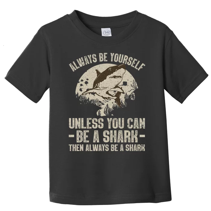 Cool Shark Art For Men Women Megalodon Sharks Biology Ocean Toddler T-Shirt