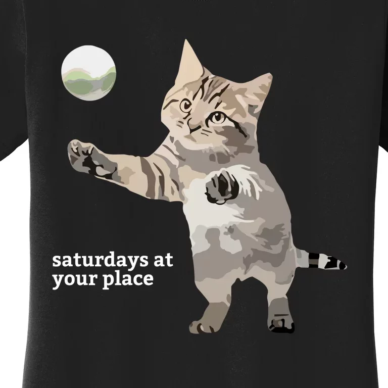 Cat Saturday At Your Place Women's T-Shirt