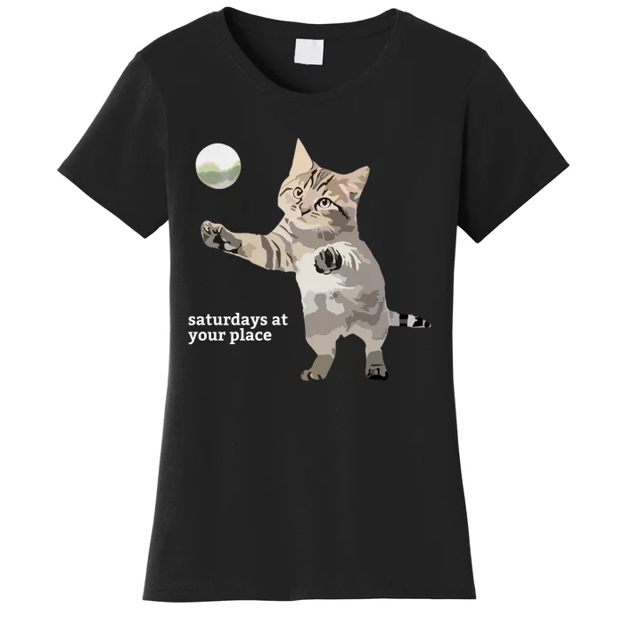 Cat Saturday At Your Place Women's T-Shirt