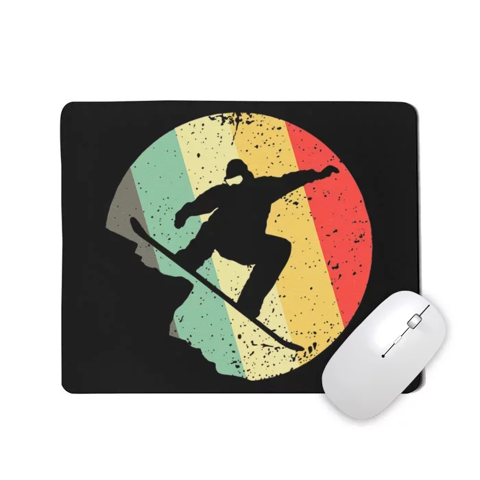 Cool Snowboarding Art Dad Father Snowboard Snowboarder Mousepad