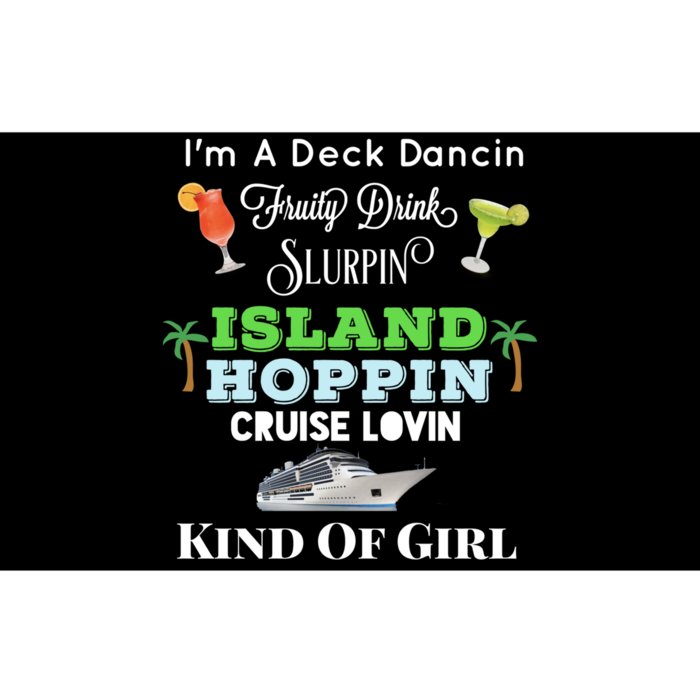 Cruise Ship Accessories Island Hoppin Cruise Boat Gift Bumper Sticker