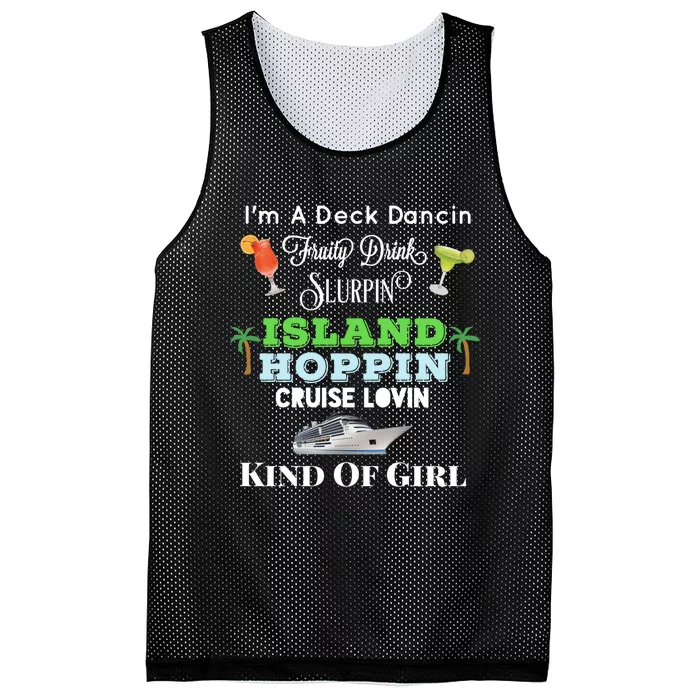 Cruise Ship Accessories Island Hoppin Cruise Boat Gift Mesh Reversible Basketball Jersey Tank