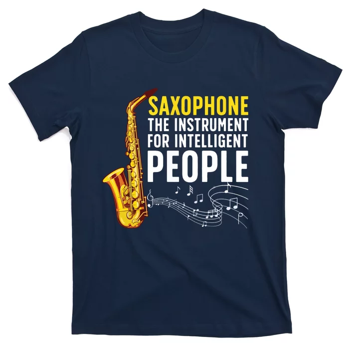 Cool Saxophone Art For Men Women Sax Saxophone Player T-Shirt