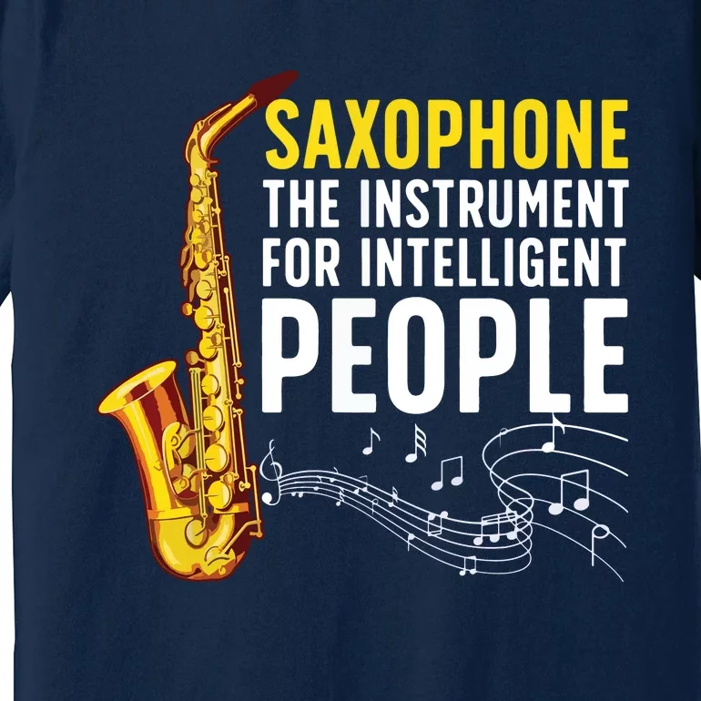 Cool Saxophone Art For Men Women Sax Saxophone Player Premium T-Shirt