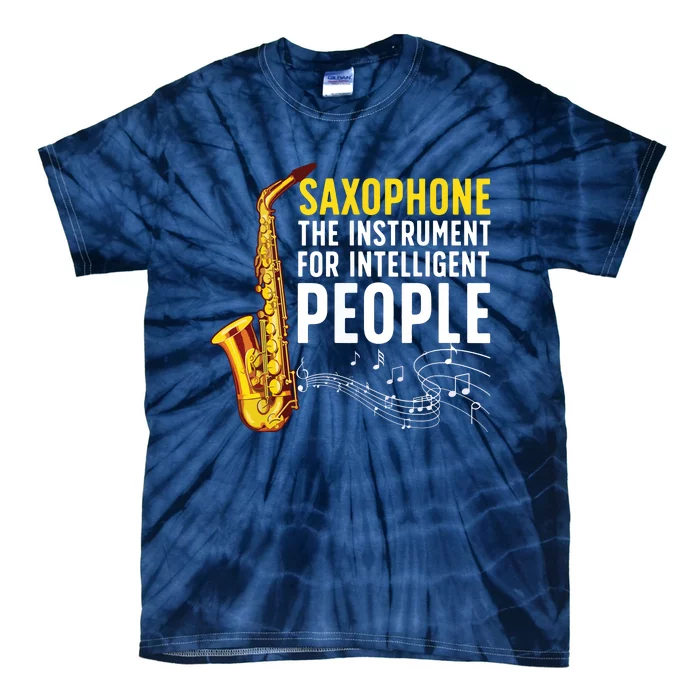 Cool Saxophone Art For Men Women Sax Saxophone Player Tie-Dye T-Shirt