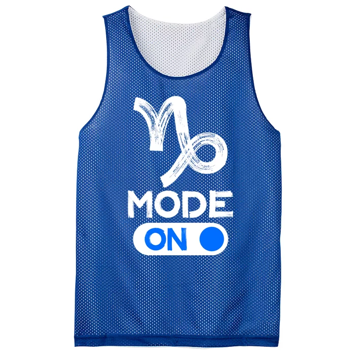 Cool Statet Astrology Zodiac Capricorn Horoscope Funny Gift Mesh Reversible Basketball Jersey Tank