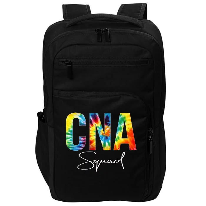 CNA Squad Appreciation Day Tie Dye For Women For Work Impact Tech Backpack