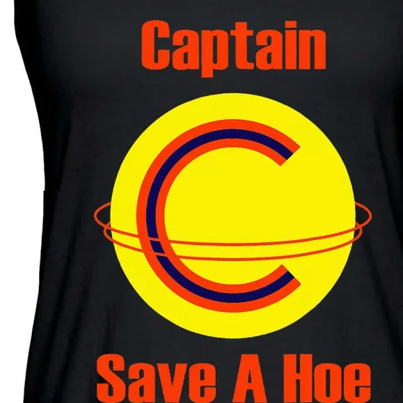 Captain Save A Hoe Ladies Essential Flowy Tank