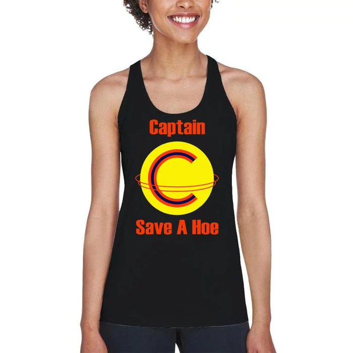 Captain Save A Hoe Women's Racerback Tank