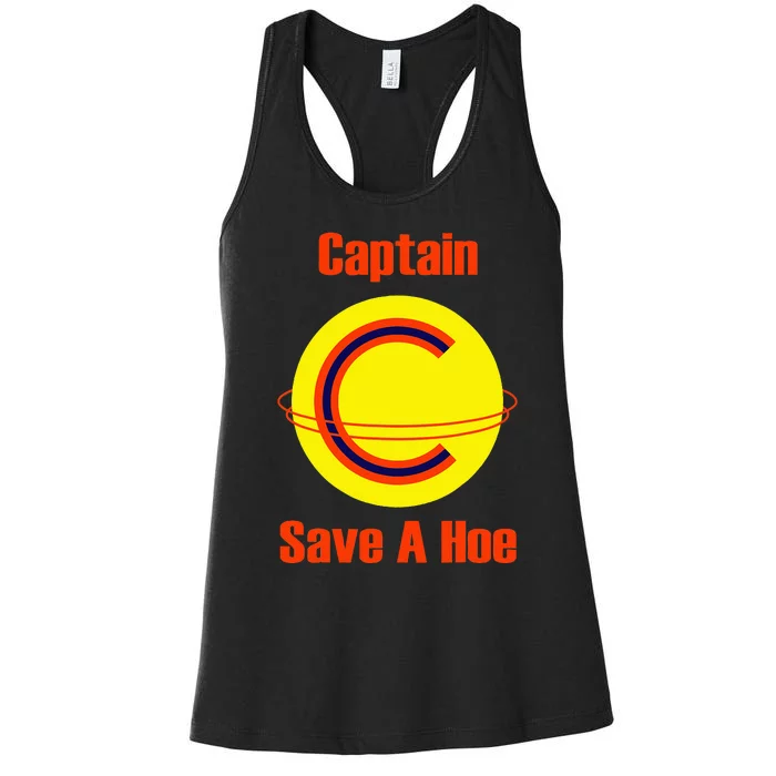 Captain Save A Hoe Women's Racerback Tank