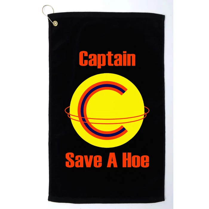 Captain Save A Hoe Platinum Collection Golf Towel