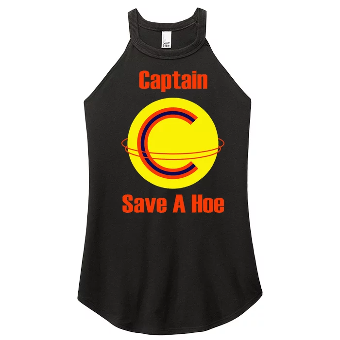 Captain Save A Hoe Women’s Perfect Tri Rocker Tank