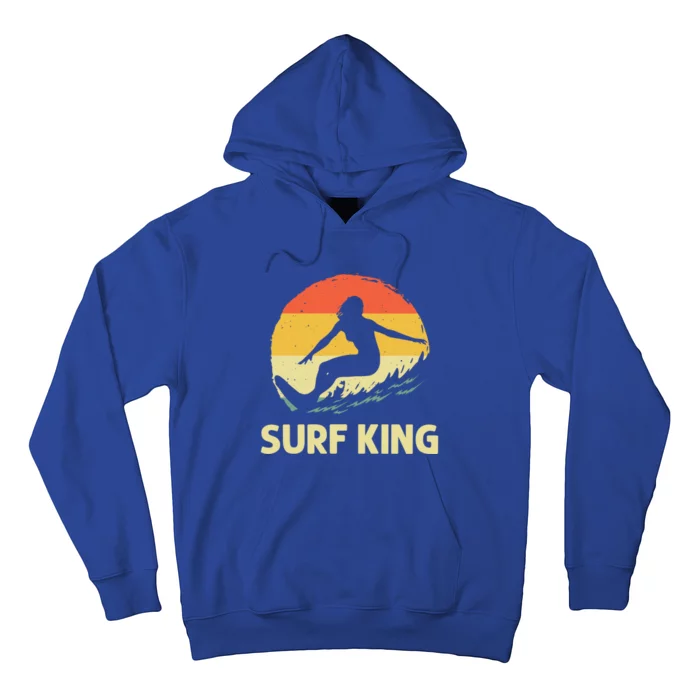 Cool Surfing Art Dad Surf Ocean Beach Lover Surfer Meaningful Gift Hoodie