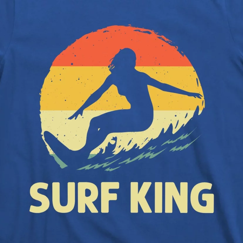 Cool Surfing Art Dad Surf Ocean Beach Lover Surfer Meaningful Gift T-Shirt